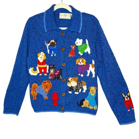 Rare Design Options by Philip & Jane Gordon Dogs in Sweaters - Large - Picture 1 of 14